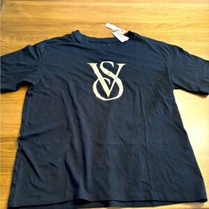 NWT Tee shirt top from Victoria Secret sleep set. Only shirt available. Black